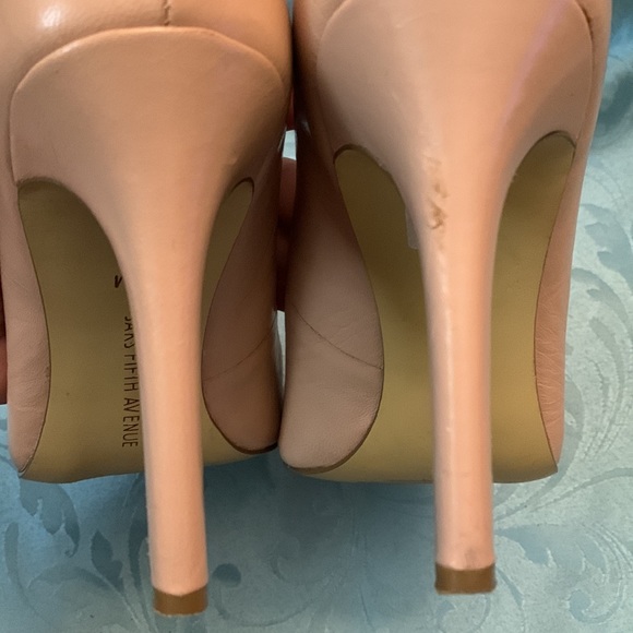 Saks Fifth Avenue Leather Pumps - Picture 6 of 9